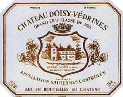 Chateau Doisy-Vedrines Sauternes - 2007