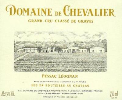 Domaine de Chevalier Blanc Pessac Leognan Grand Cru Classe - 2011