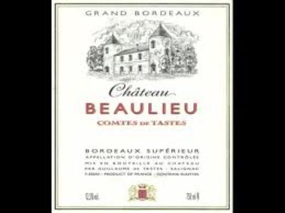 Chateau Beaulieu Comtes de Tastes Bordeaux - 2005