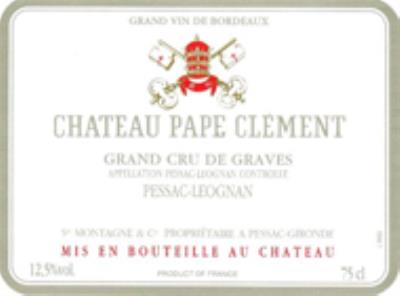 Chateau Pape Clement Blanc Pessac Leognan Grand Cru Classe - 2009