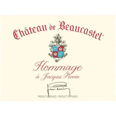 Chateau de Beaucastel Hommage a Jacques Perrin Chateauneuf du Pape - 2010