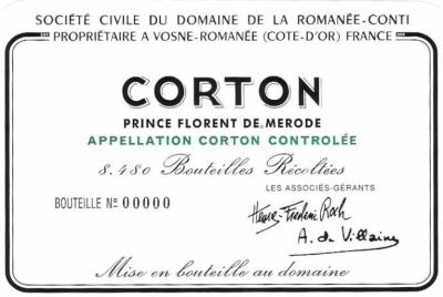 Domaine de la Romanee-Conti Corton Grand Cru - 2014