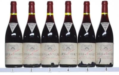 Inspection photo for Chateau Rayas Chateau de Fonsalette Cotes du Rhone - 1996 