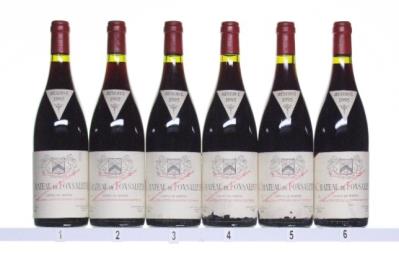 Inspection photo for Chateau Rayas Chateau de Fonsalette Cotes du Rhone - 1995 