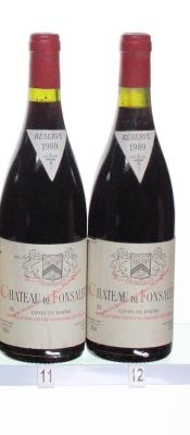 Inspection photo for Chateau Rayas Chateau de Fonsalette Cotes du Rhone - 1989 