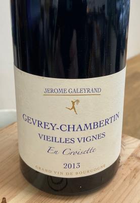 Jerome Galeyrand Gevrey-Chambertin En Croisette Vieilles Vignes - 2020