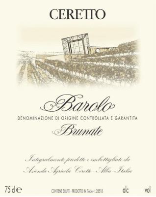 Ceretto Brunate Barolo DOCG - 2013