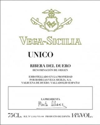 Vega Sicilia Unico Ribera del Duero - 2000