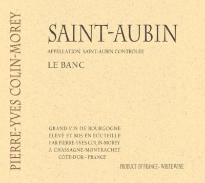 Pierre-Yves Colin-Morey Saint-Aubin Le Banc - 2018