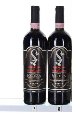Inspection photo for Case Basse di Gianfranco Soldera Brunello di Montalcino Riserva DOCG - 1994 