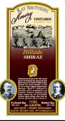 Kay's Amery Winery Hillside Shiraz McLaren Vale - 2005