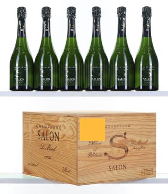 Inspection photo for Salon Cuvee S Le Mesnil Blanc de Blancs Champagne - 1996 