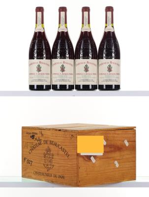 Inspection photo for Chateau de Beaucastel Hommage a Jacques Perrin Chateauneuf du Pape - 1990 