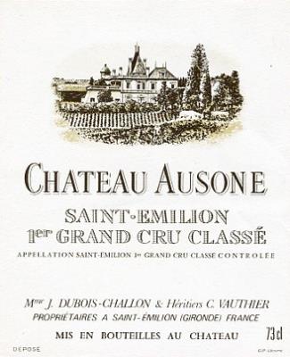 Chateau Ausone Saint-Emilion Grand Cru - 2022
