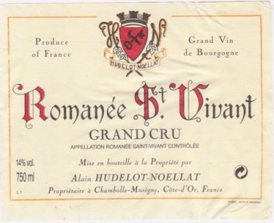 Domaine Alain Hudelot-Noellat Romanee-Saint-Vivant Grand Cru - 2014